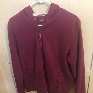 L.L. Bean zip up jacket